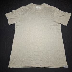 Eddie Bauer Men's Brown Short Sleeve T-Shirt Size S
